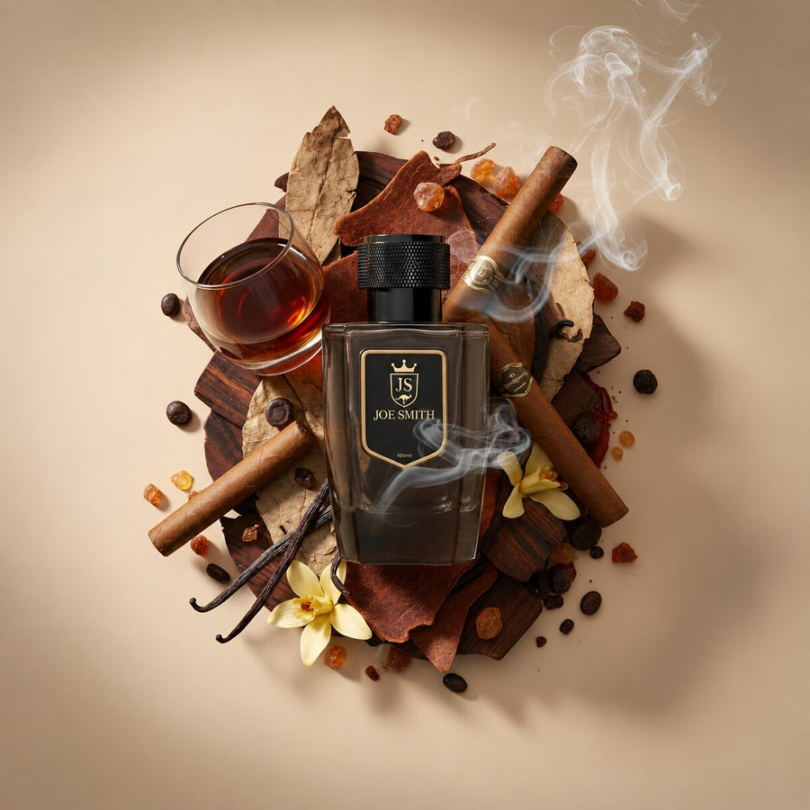 Joe Smith Driftwood Noir perfume — product photograph