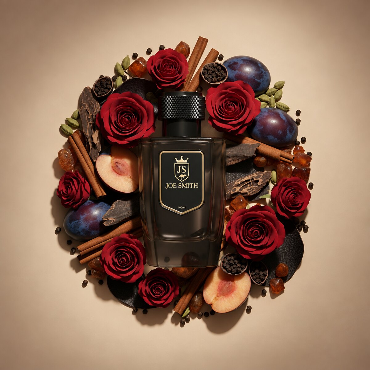Joe Smith Harbour Wood perfume — product photograph