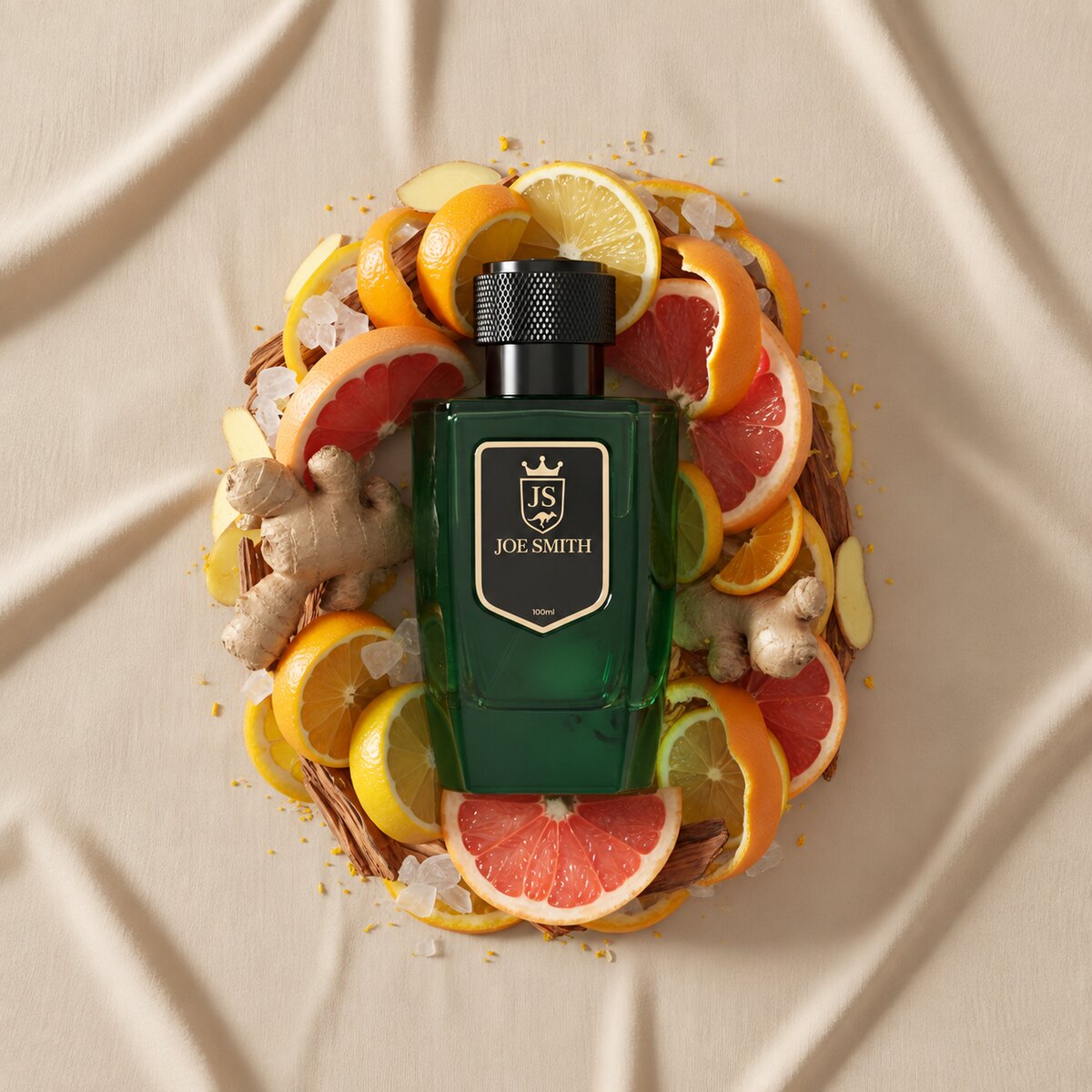 Joe Smith Bluegum Ember perfume — product photograph