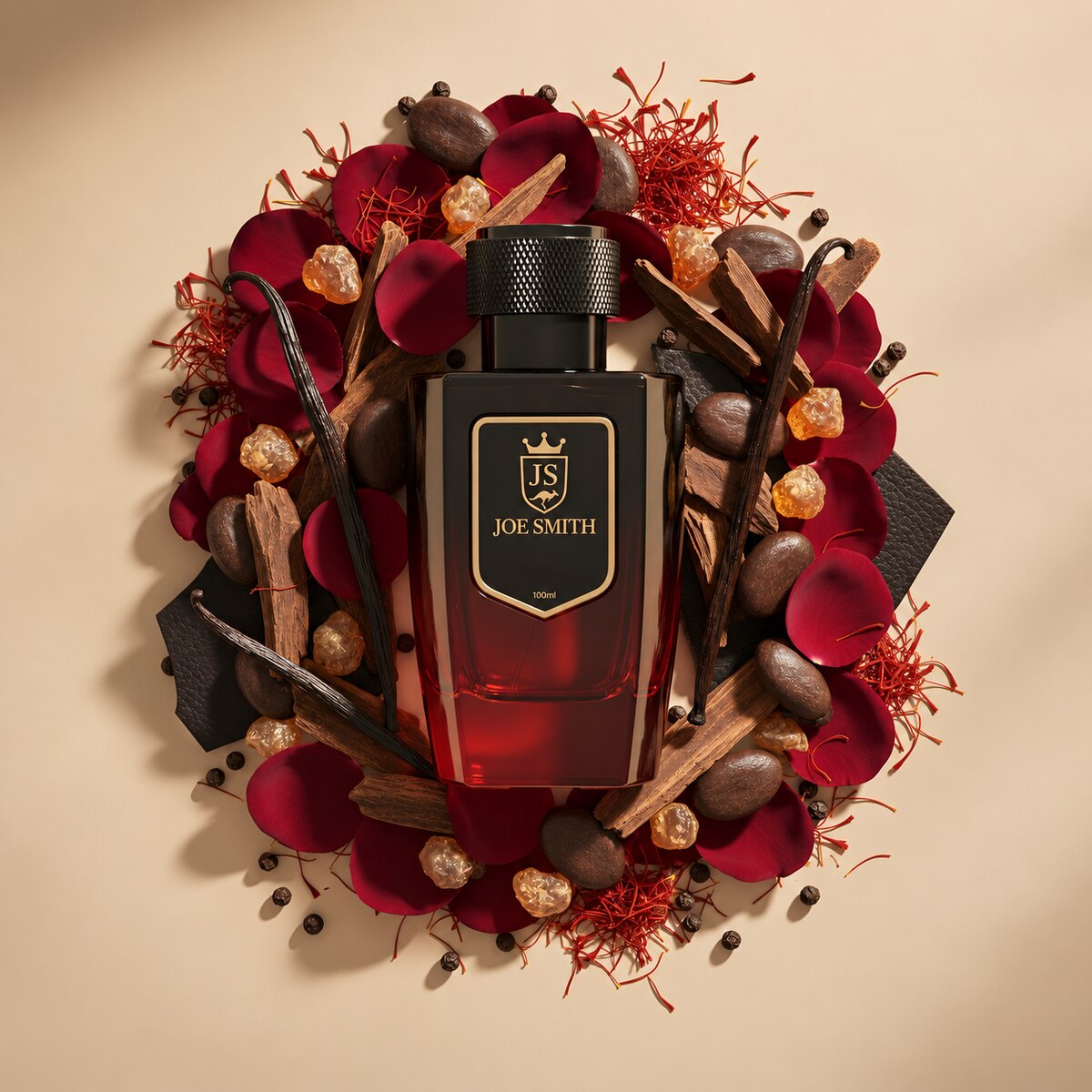 Joe Smith Bushfire Velvet perfume — product photograph