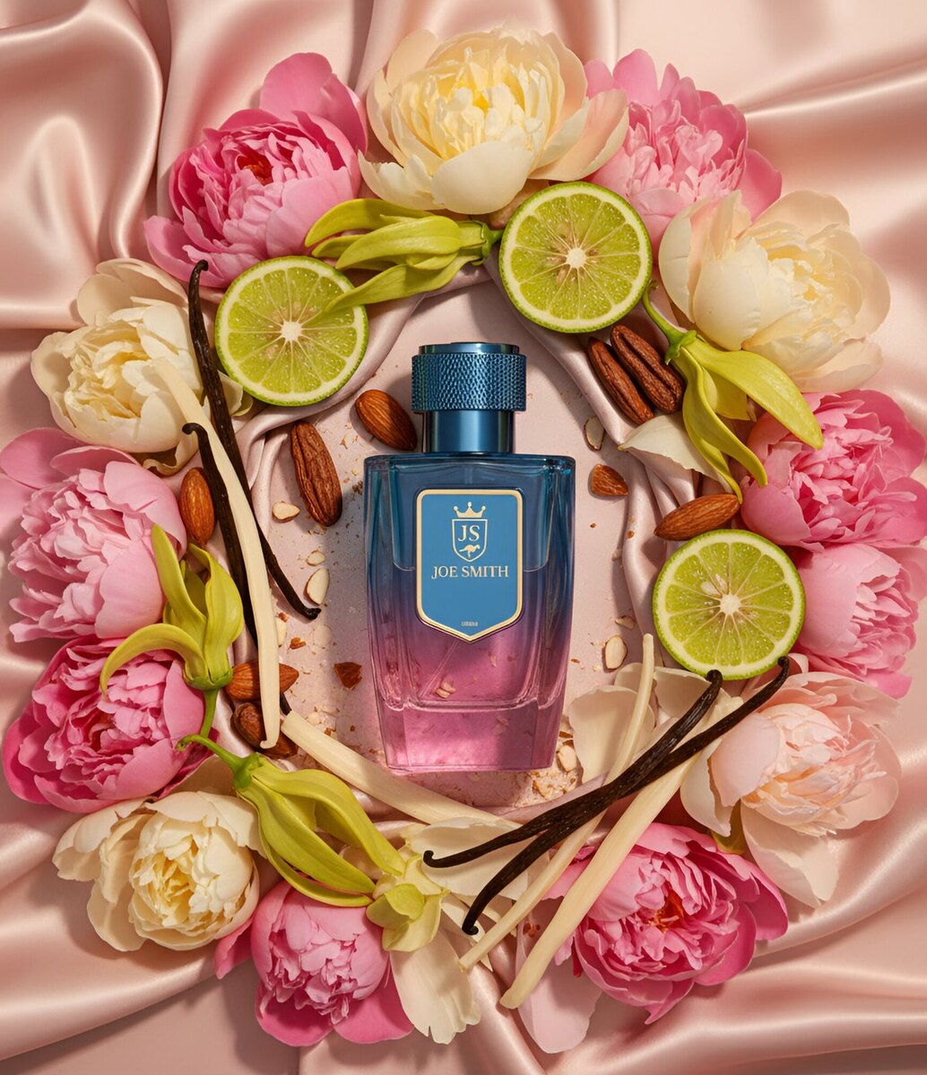 Joe Smith perfume product photograph