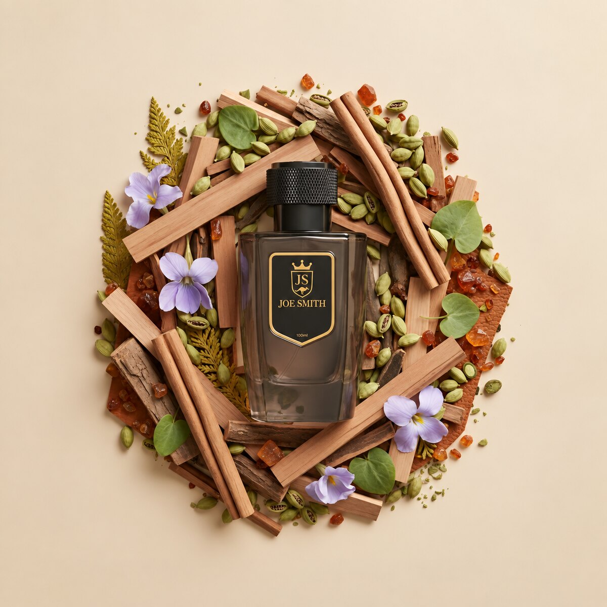 Joe Smith Desert Sandalwood perfume — product photograph