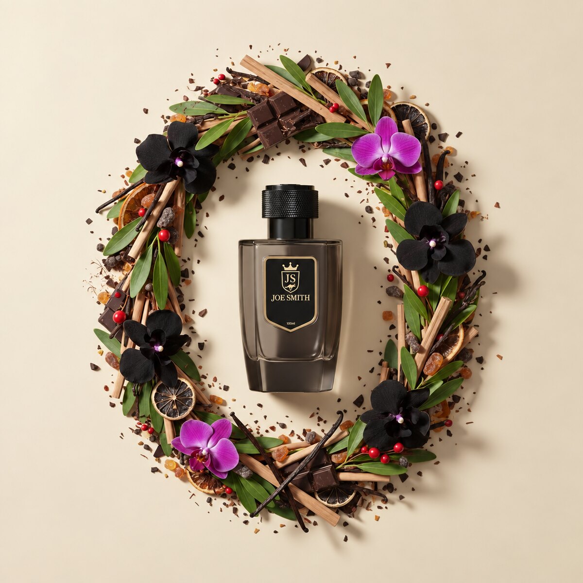 Joe Smith Dusk Orchid perfume — product photograph