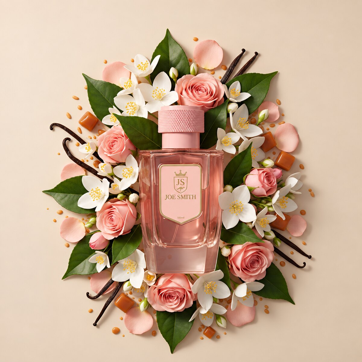 Joe Smith Flower Impact perfume — product photograph