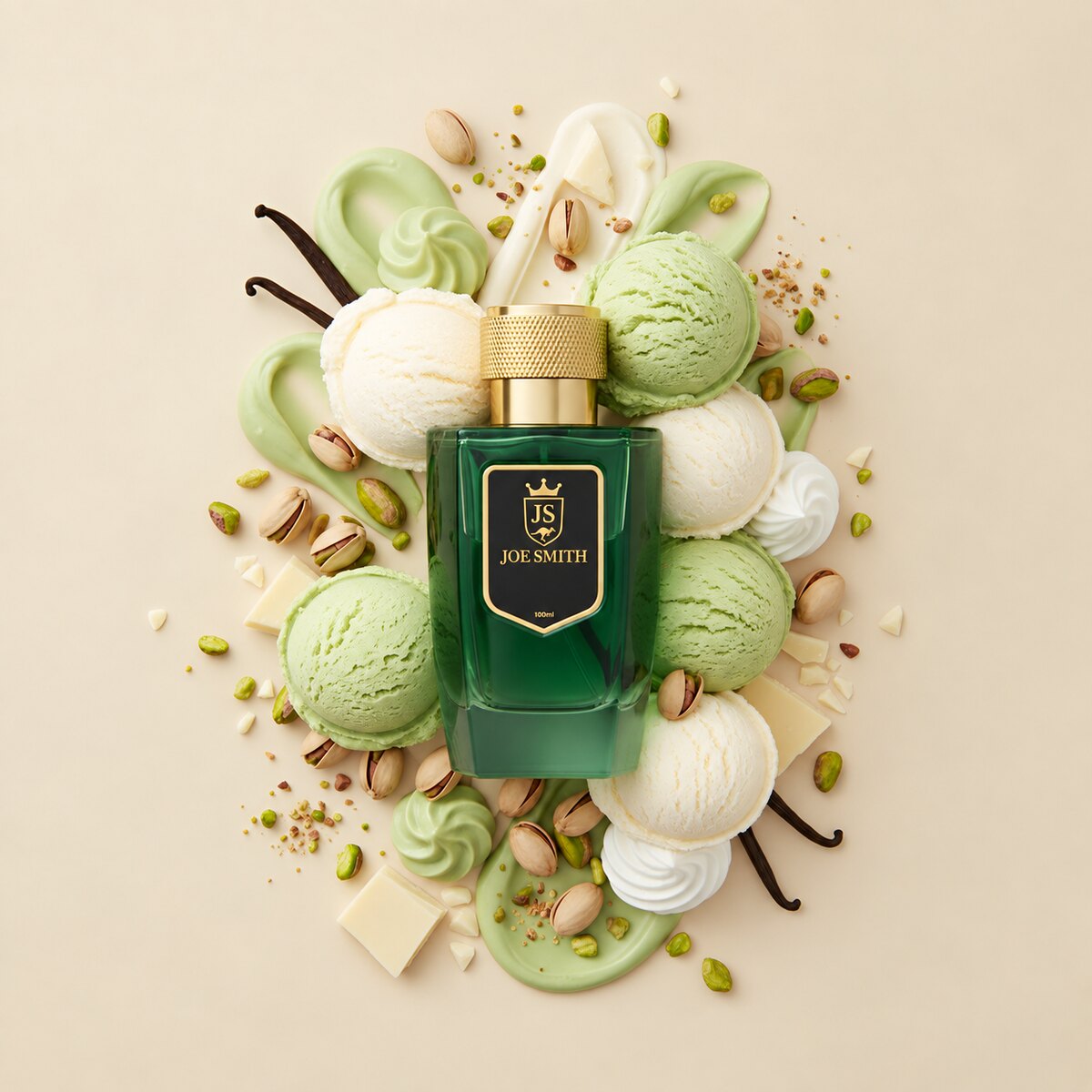 Joe Smith Pistachio Cream perfume — product photograph