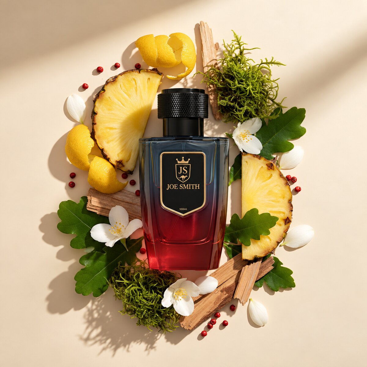Joe Smith Riverstone perfume — product photograph