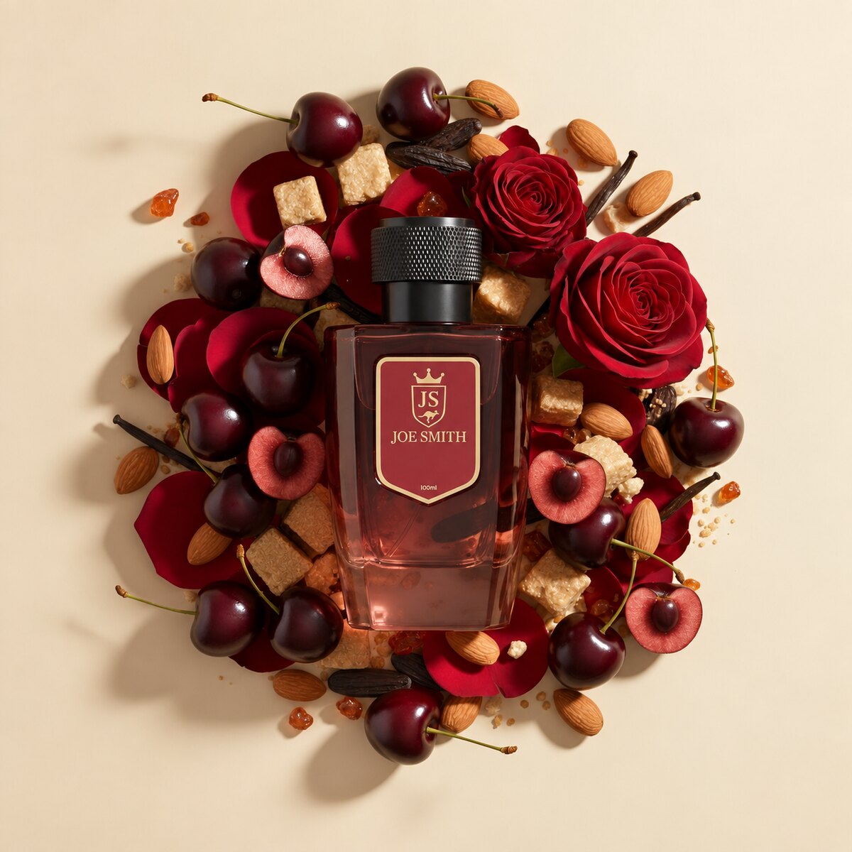 Joe Smith Rose Mirage perfume — product photograph