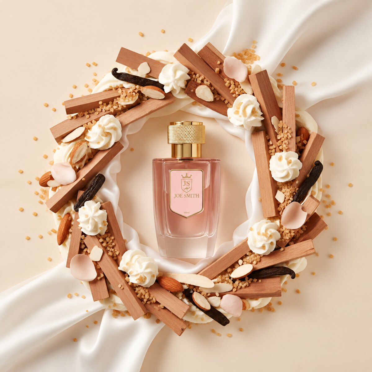 Joe Smith Silk Santal perfume — product photograph