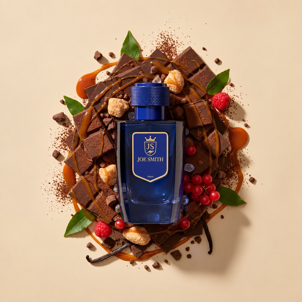 Joe Smith Sugar Amber perfume — product photograph