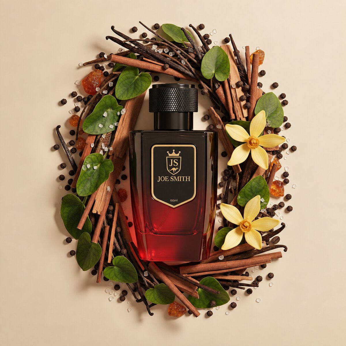 Joe Smith Urban Flame perfume — product photograph