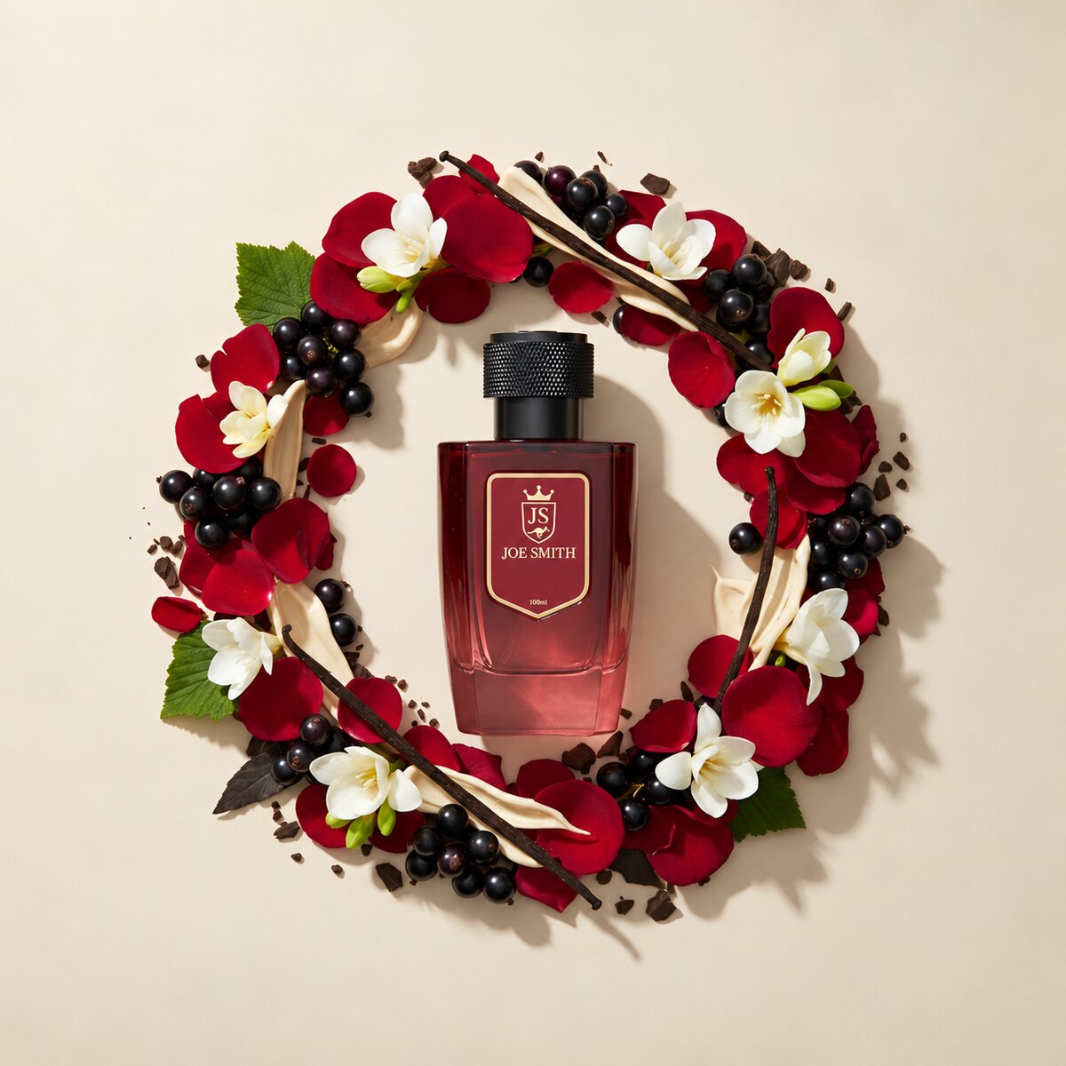 Joe Smith Wild Rosella perfume — product photograph