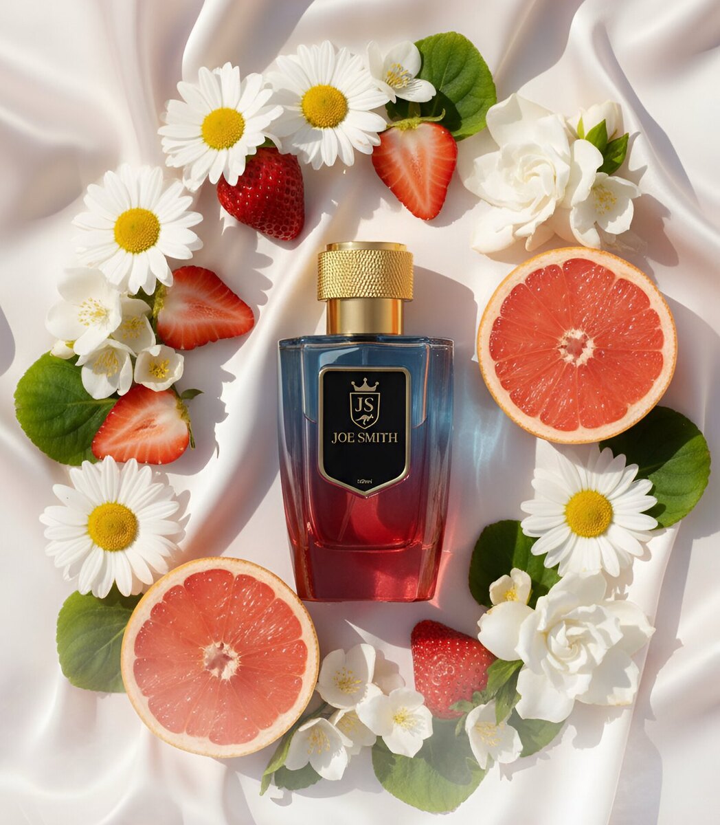 Joe Smith perfume product photograph